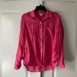 Gap long sleeve linen shirt